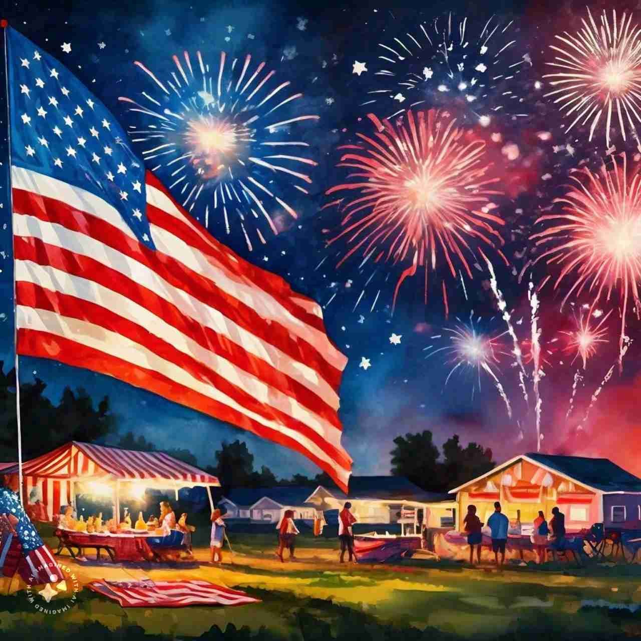 The Fourth of July - independence day