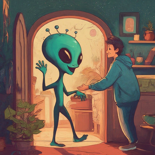 Invite an Alien to live with you day