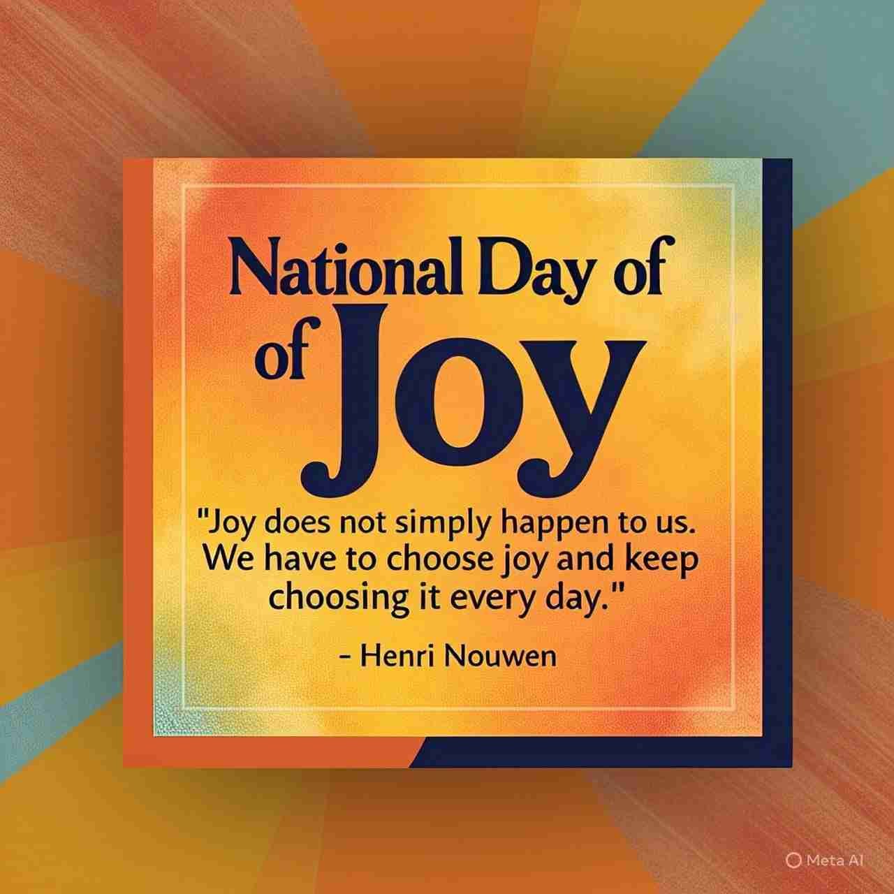 National Day of Joy