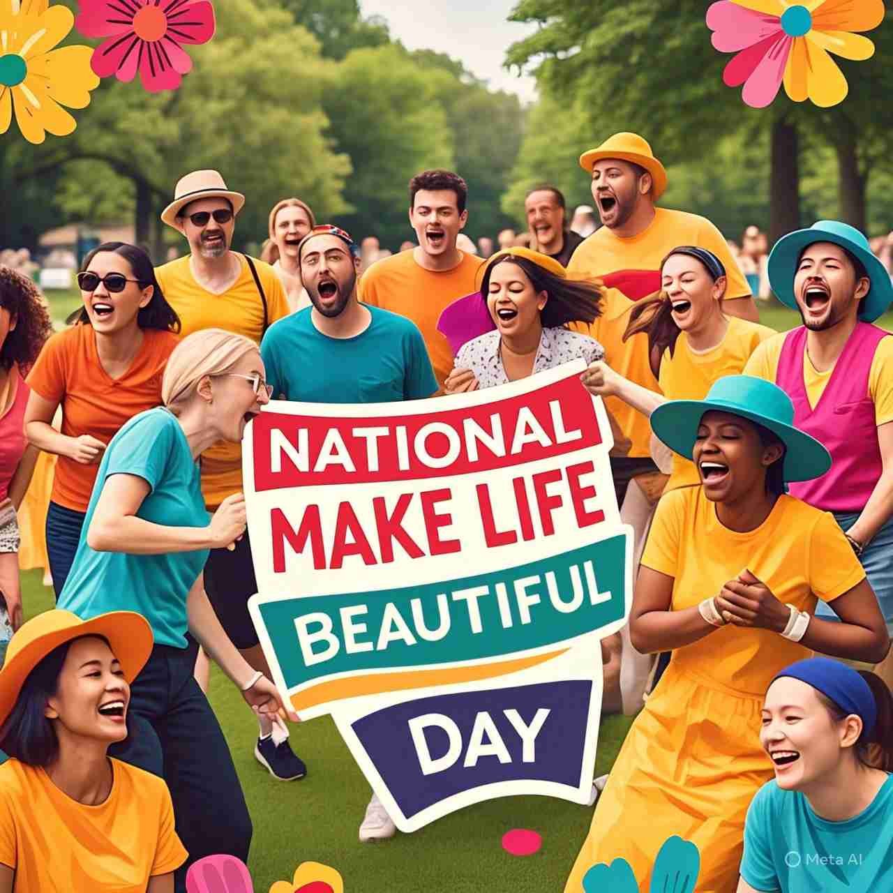 National Make LIfe Beautiful day
