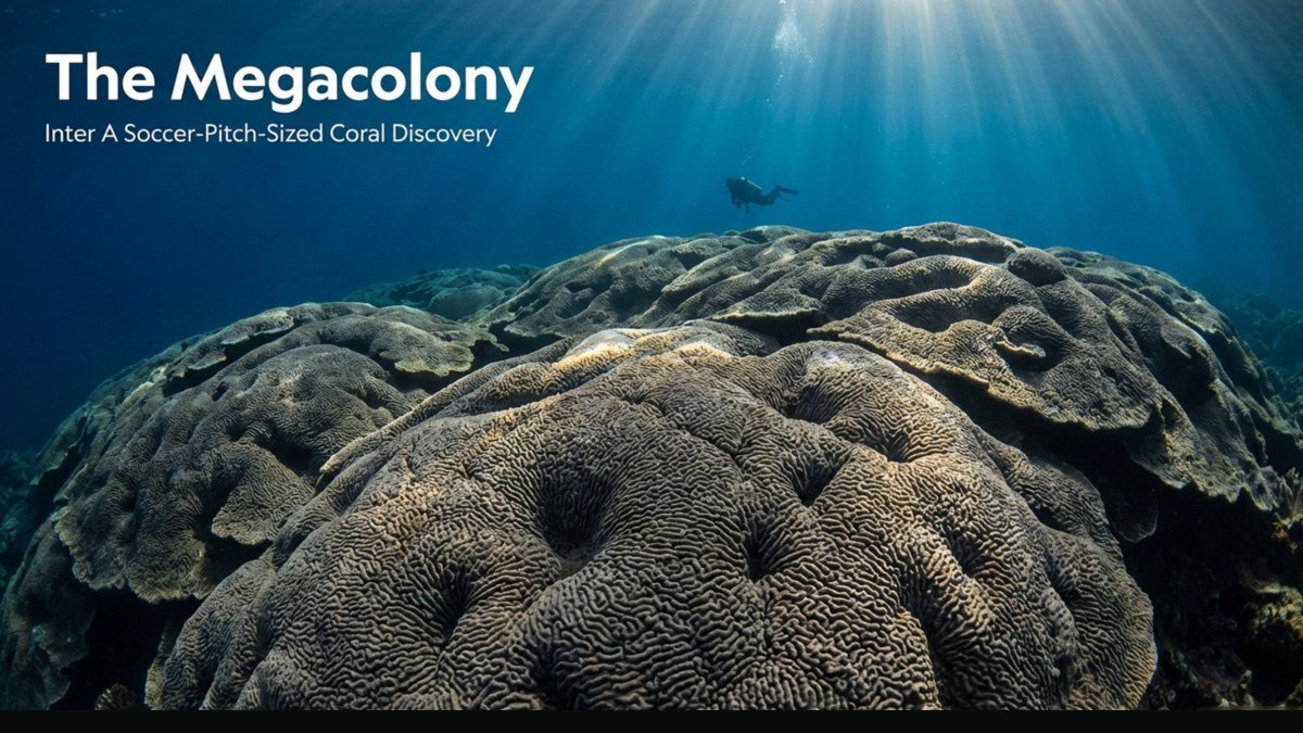 Mother and Daughter Team Discover new Coral Reef Mega Colony