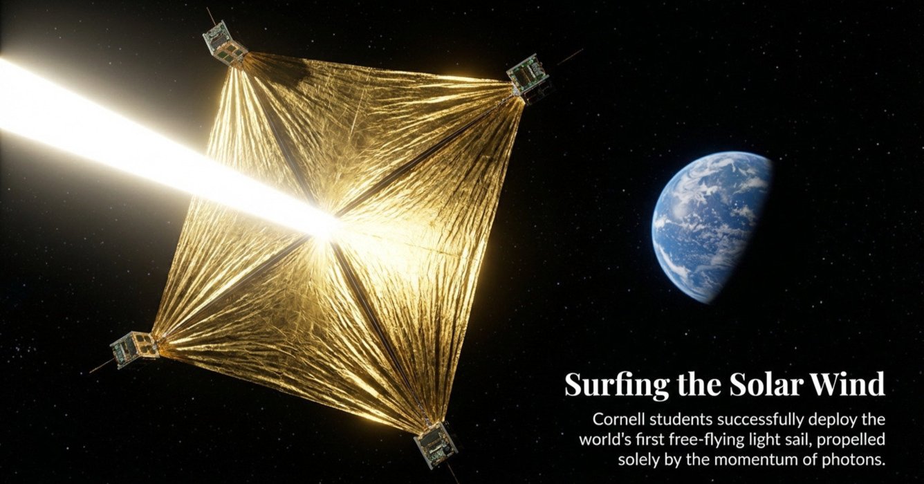 Surfing the Solar Wind