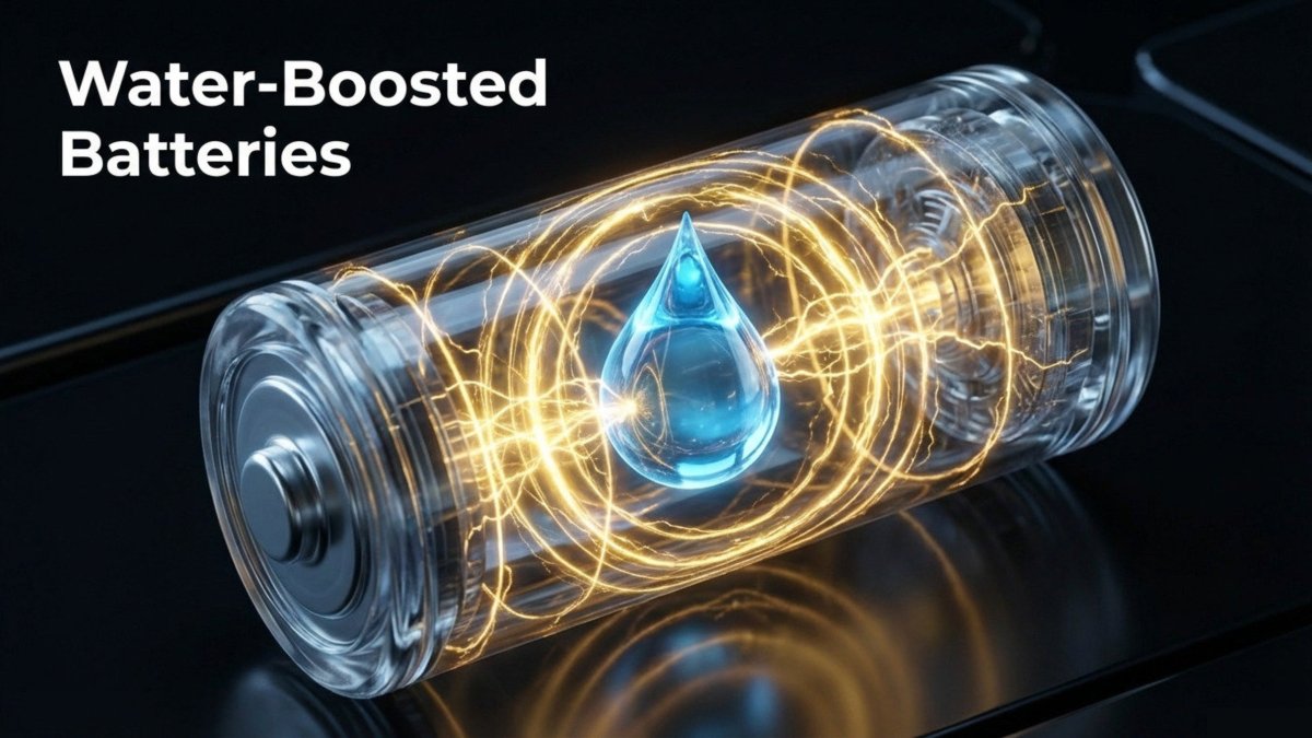 Improving sodium-ion batteries with water?