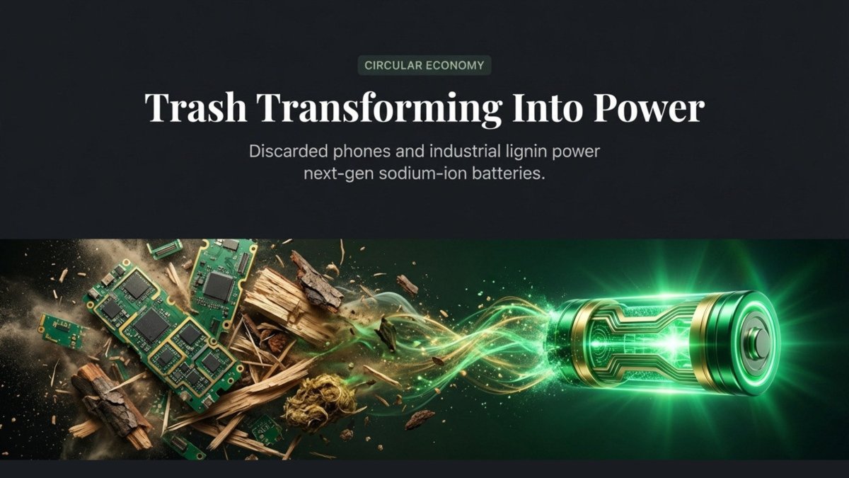 Circular Economy in Battery Recycling.