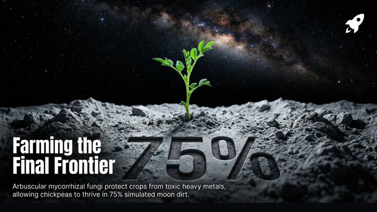 Scientists grew chickpeas in moondust