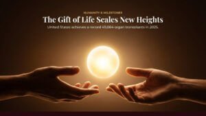 Record organ donations for five years running