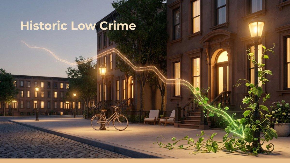 Record low levels of crime in the United States
