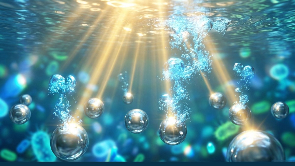 Turning Sunlight and Seawater into Hydrogen